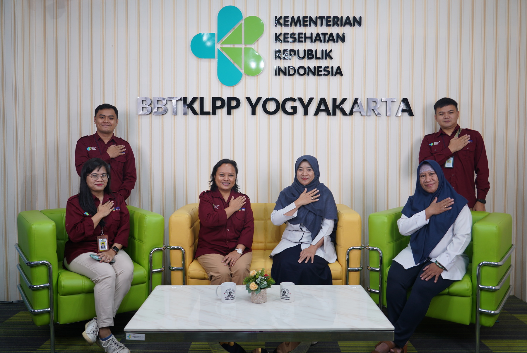 Kunjungi BBTKLPP Yogyakarta, BTKLPP Kelas I Manado Berkonsultasi Mengenai Persiapan  Surveilans Berbasis Laboratorium
